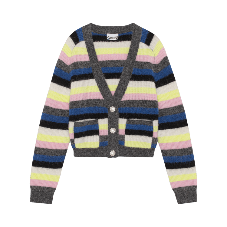 GANNI Cardigan "Nautical Blue"