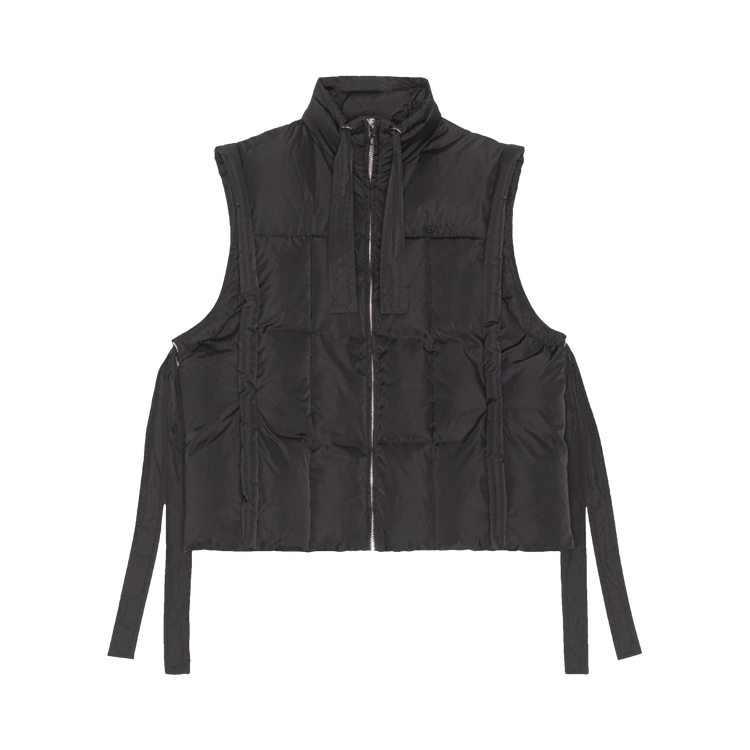 GANNI Oversized Vest "Black"