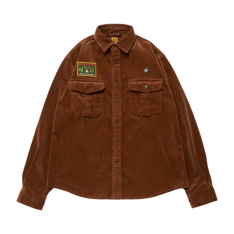 Human Made Corduroy Workshirt "Brown"