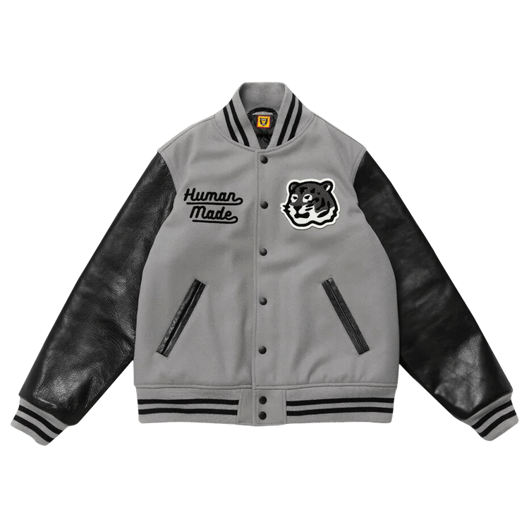 Human Made Varsity Jacket "Grey"