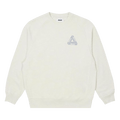 Palace Tri-Ferg Slub Crew "White"