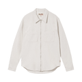 Stussy Wide Wale Cord Zip Shirt "Bone"