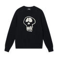 Stussy Skull Sweater "Black"