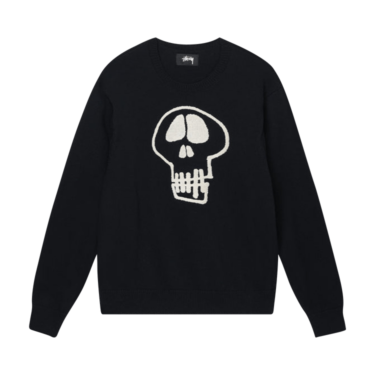 Stussy Skull Sweater "Black"
