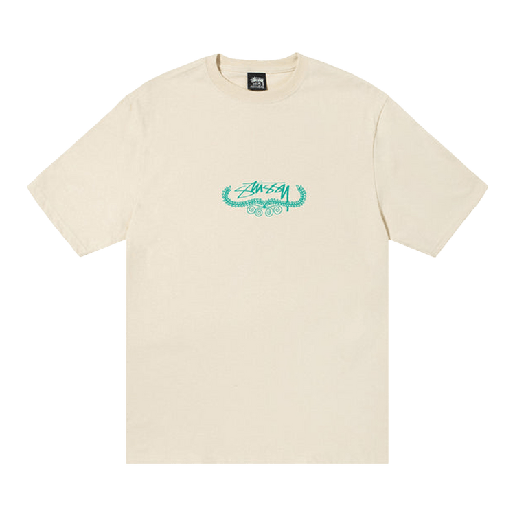 Stussy Wreath Tee "Putty"