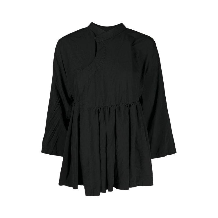 Comme des Garçons Wrap Shirt Top "Black"