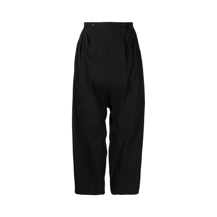 Comme des Garçons Homme Plus Side Pleated Pants "Black"