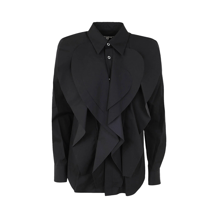Comme des Garçons Asymmetrical Patch Skirt "Black"