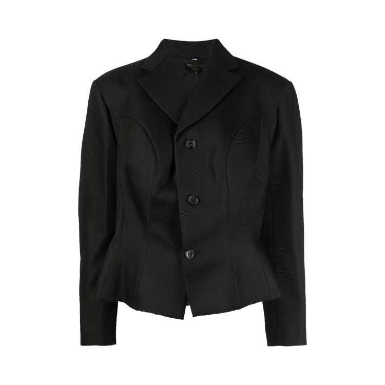 Comme des Garçons Side Patched Detail Jacket "Black"