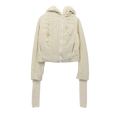 Hyein Seo Padded Shearling Jacket "Ivory"