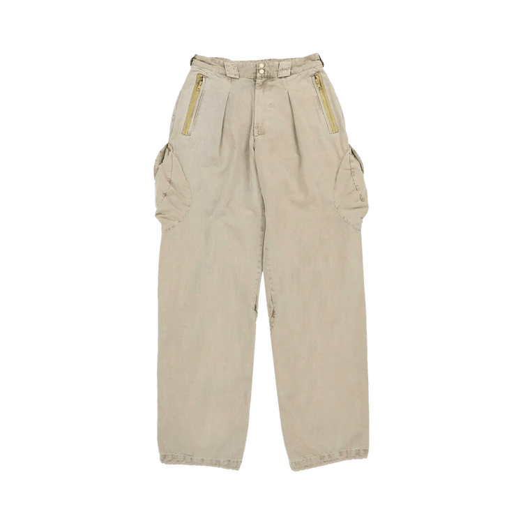 Hyein Seo Washed Cargo Pants "Sand"