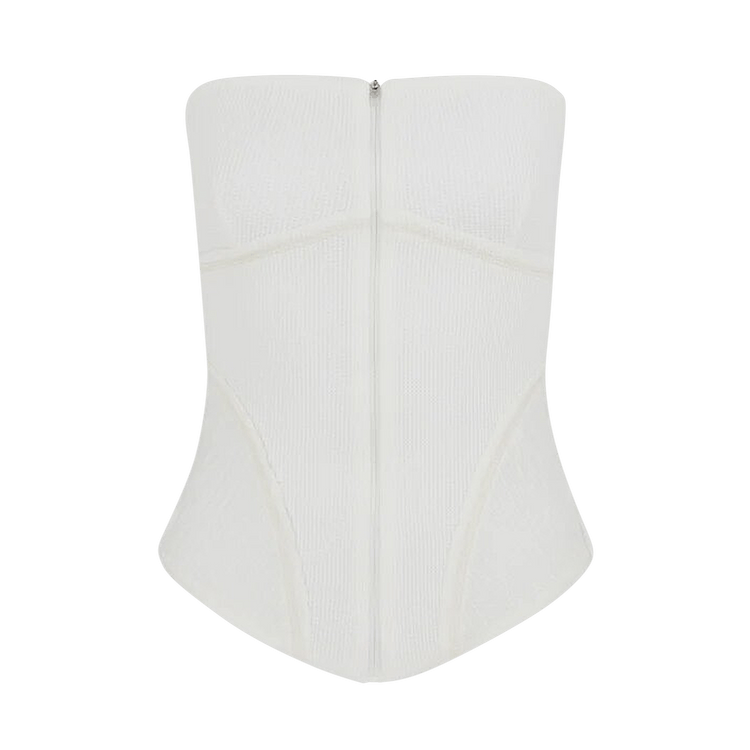 Hyein Seo Thermal Tube Top "White"