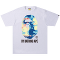 BAPE Tie Dye By Bathing Ape Tee "White/Multicolor"