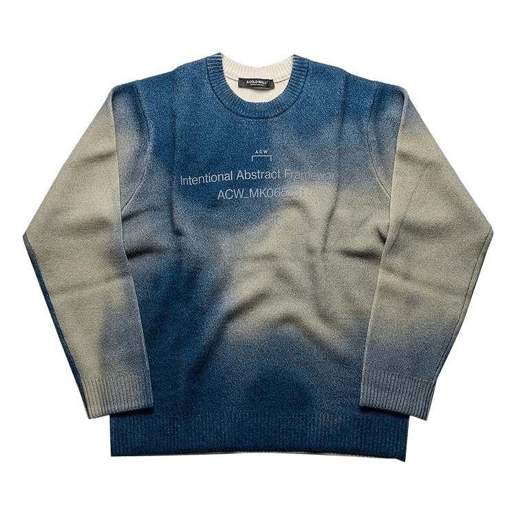 A-Cold-Wall* Gradient Knit "Light Grey"