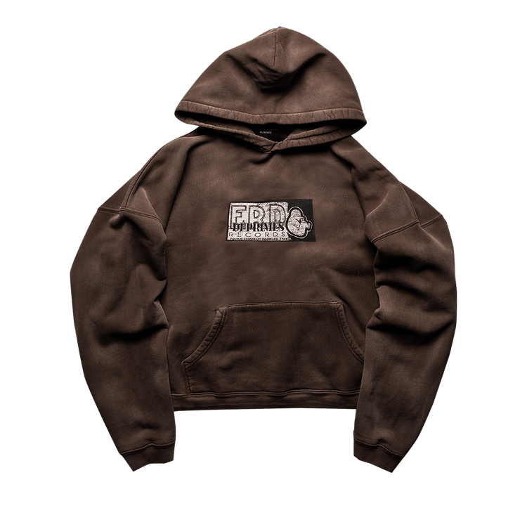 Enfants Riches Déprimés ERD Records Hoodie "Faded Brown/Multicolor"