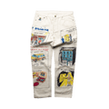 KidSuper Screenplay Pant "White/Multicolor"