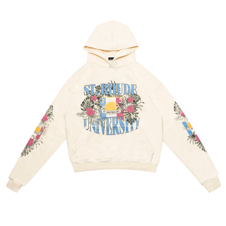 Rhude St. Rhude University Hoodie "Vintage White"