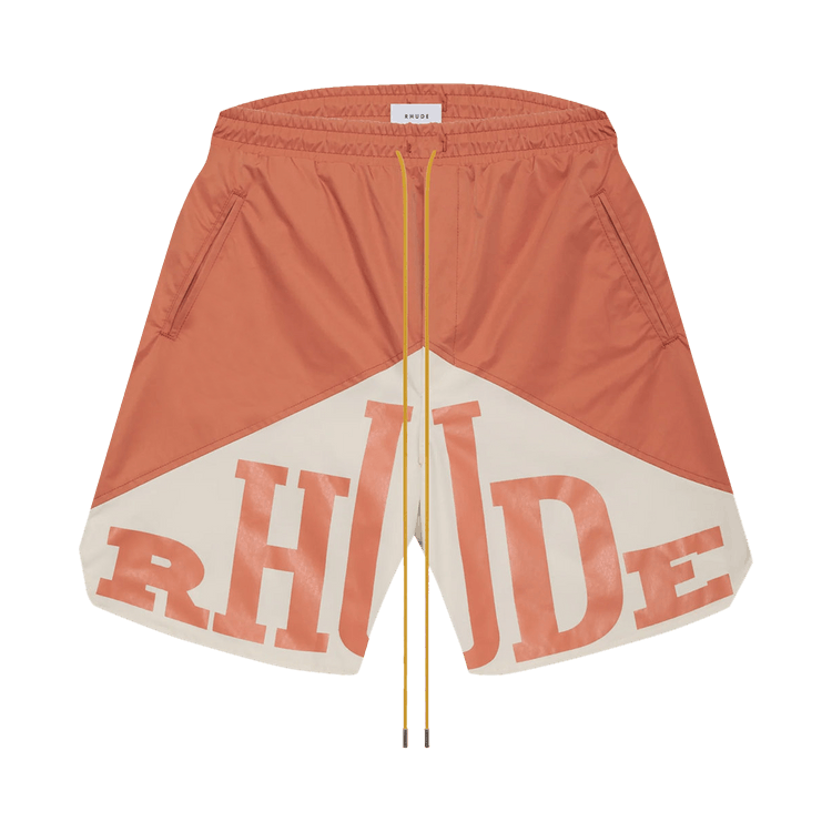 Rhude Yachting Short "Clementine/Creme"