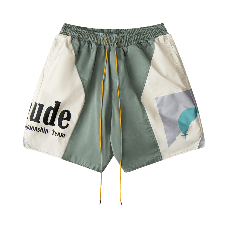 Rhude Senna Flight Short "Sage/Creme"