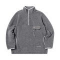 And Wander Wool Fleece Pullover "Grey"