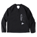 And Wander Light Fleece Pullover "Black"