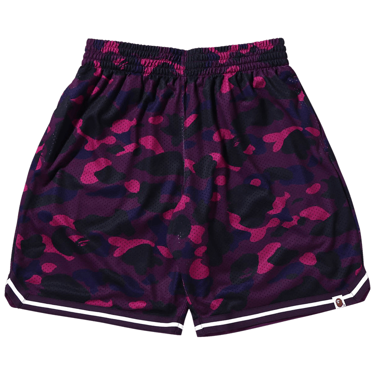 BAPE Color Camo Wide Fit Basketball Shorts "Purple"