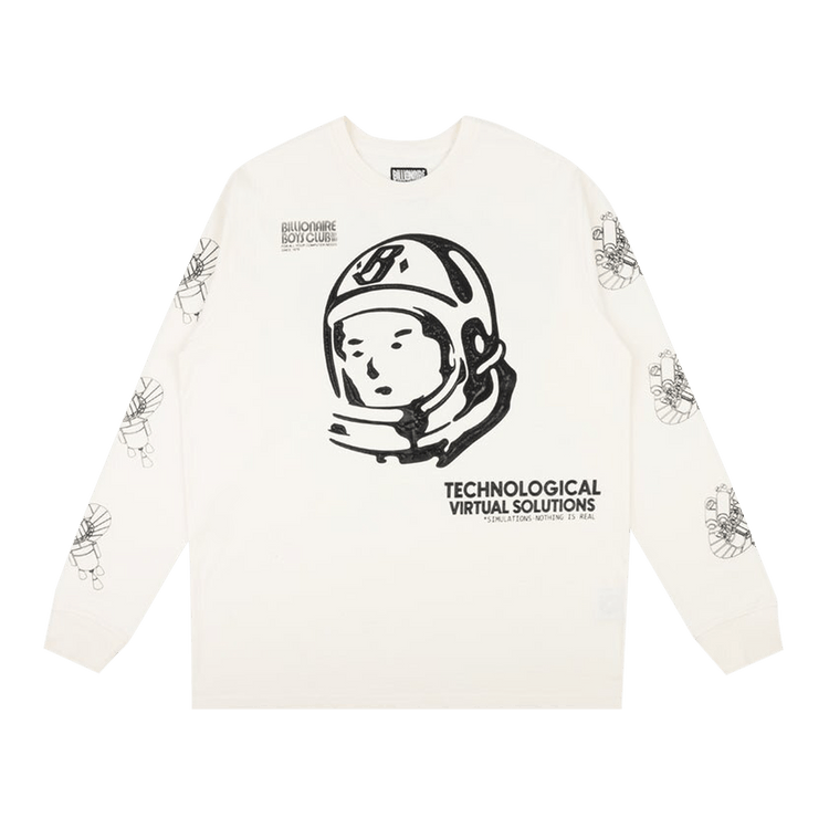 Billionaire Boys Club Systematic Long-Sleeve Tee "Gardenia"