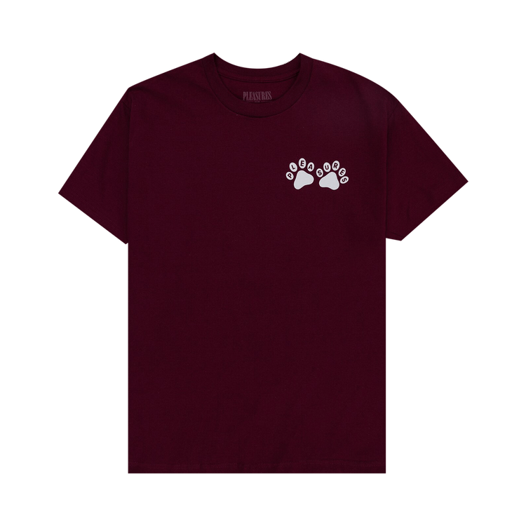 Pleasures Puppies T-Shirt "Burgundy"