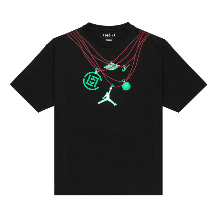 Air Jordan x Clot Jade T-Shirt "Black"
