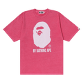 BAPE Overdye By Bathing Ape Relaxed Tee "Pink"