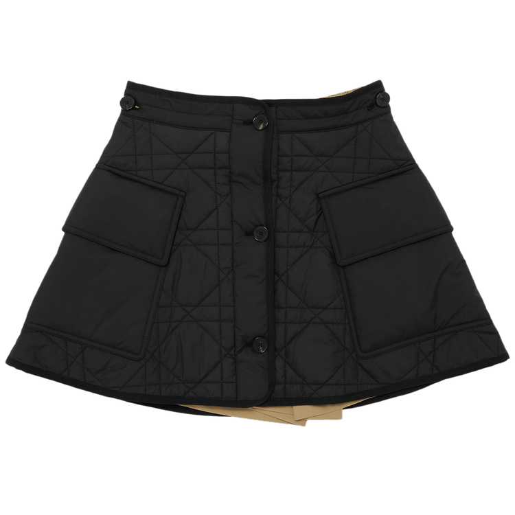 Dior Belted Cargo Mini Skirt "Black/Khaki"