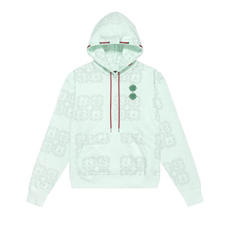 Air Jordan x Clot Jade Fleece Hoodie "Barely Green"