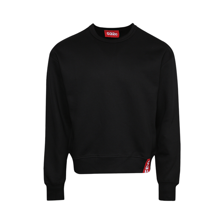032C Classic Crewneck "Black"