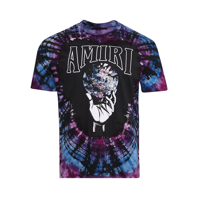 Amiri Crystal Ball Tie-Dye Tee "Purple"