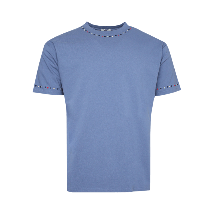 Bode Blooming Garland Tee "Storm"