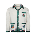 Bode Winter Garden Overshirt "Ecru/Multicolor"