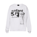 Enfants Riches Déprimés Window Into Something Else Long-Sleeve T-Shirt "White/Black"