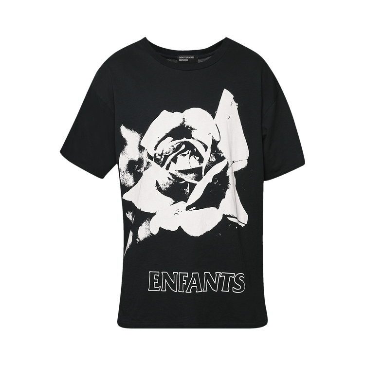 Enfants Riches Déprimés Faded Rose T-Shirt "Black/White"