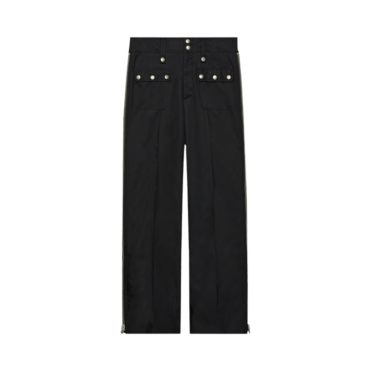 Gucci Pants With Zip Detail "Black"
