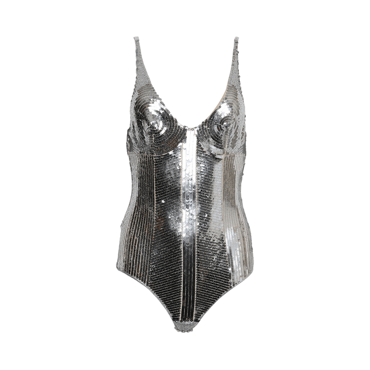 Rabanne Bodysuit "Silver"