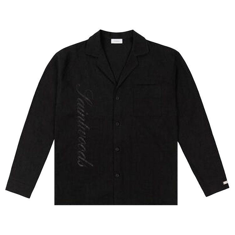 Saintwoods Linen Pyjama Top "Black"