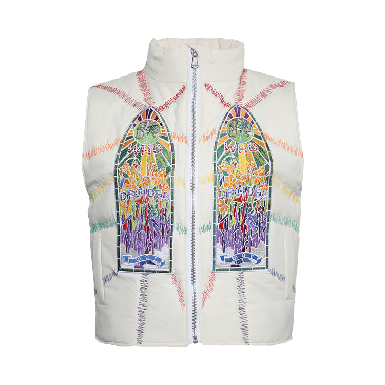 Who Decides War Cathedral Vest "Ivory"