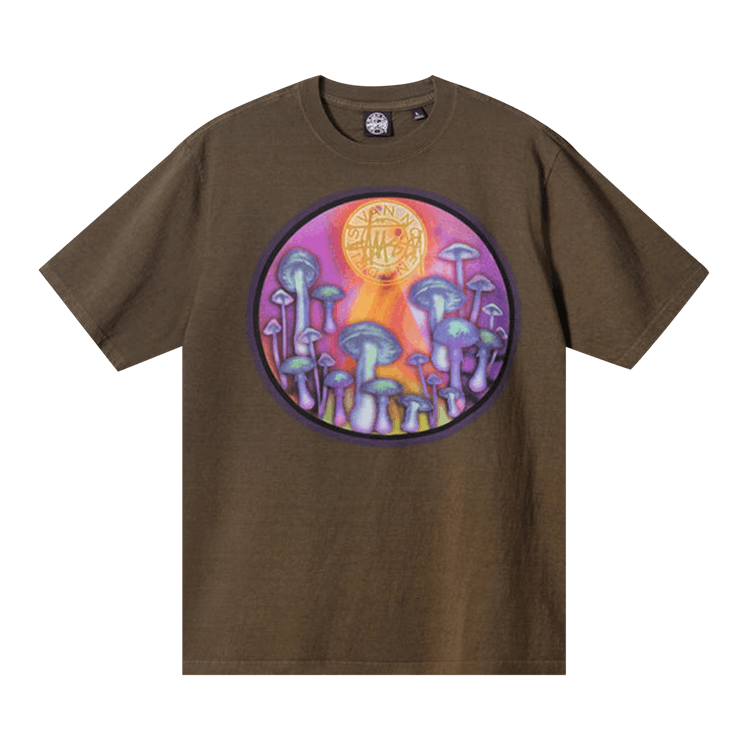 Stussy x Dries Van Noten Airbrush Vase Tee "Khaki"