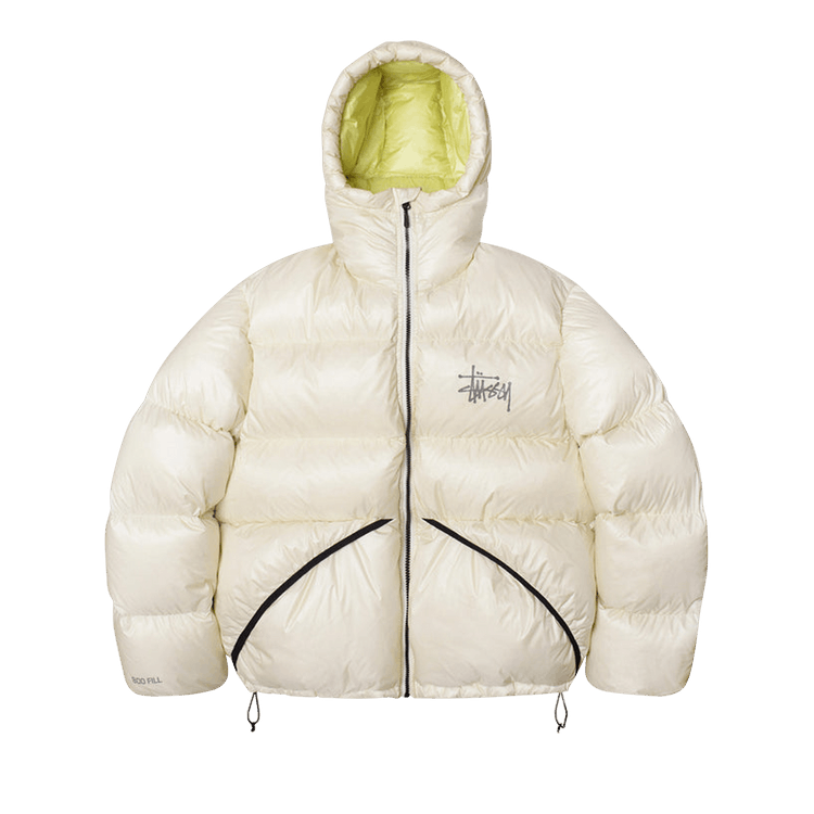 Stussy Micro Ripstop Down Parka "Bone"