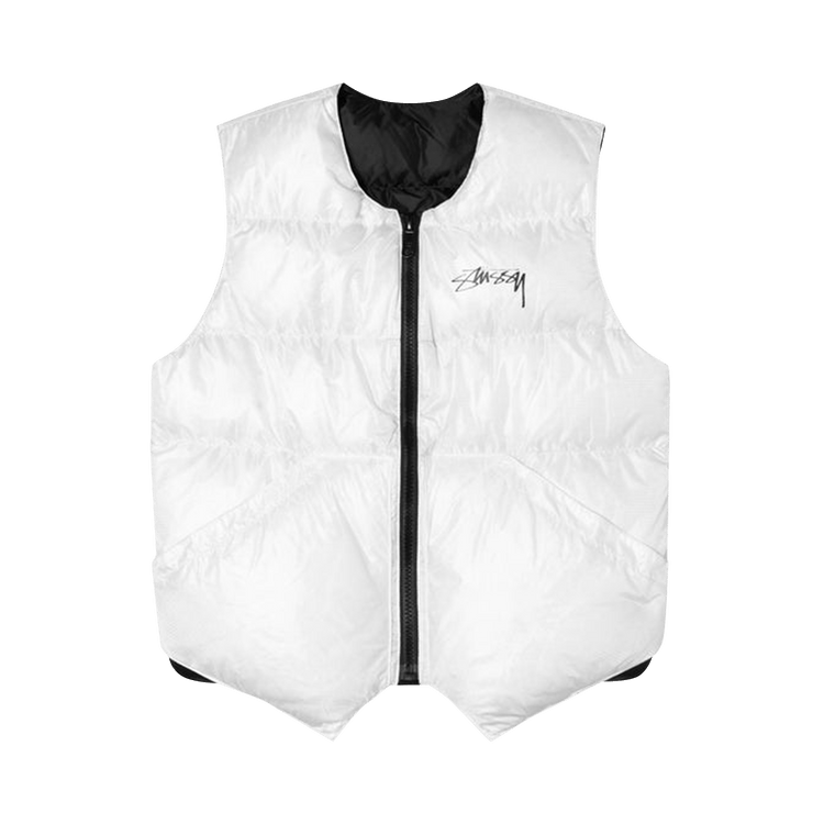 Stussy X Ol X Cdw Reversible Vest "White"