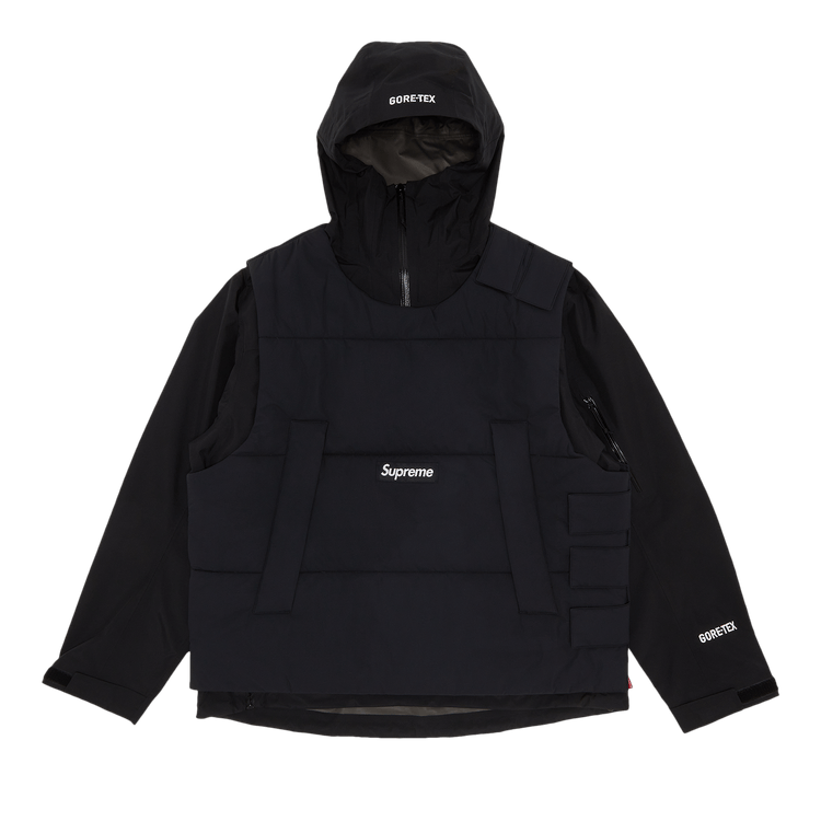 Supreme 2-In-1 GORE-TEX Shell + Windstopper Vest "Black"