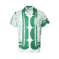 Bode Prairie Willow Short-Sleeve Shirt "White/Green"