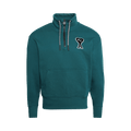 Puma x Ami Half-Zip Sweatshirt "Varsity Green"