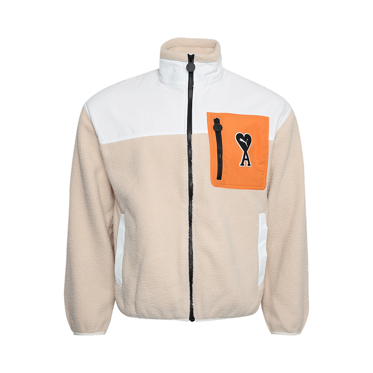 Puma x Ami Sherpa Jacket "Light Sand"