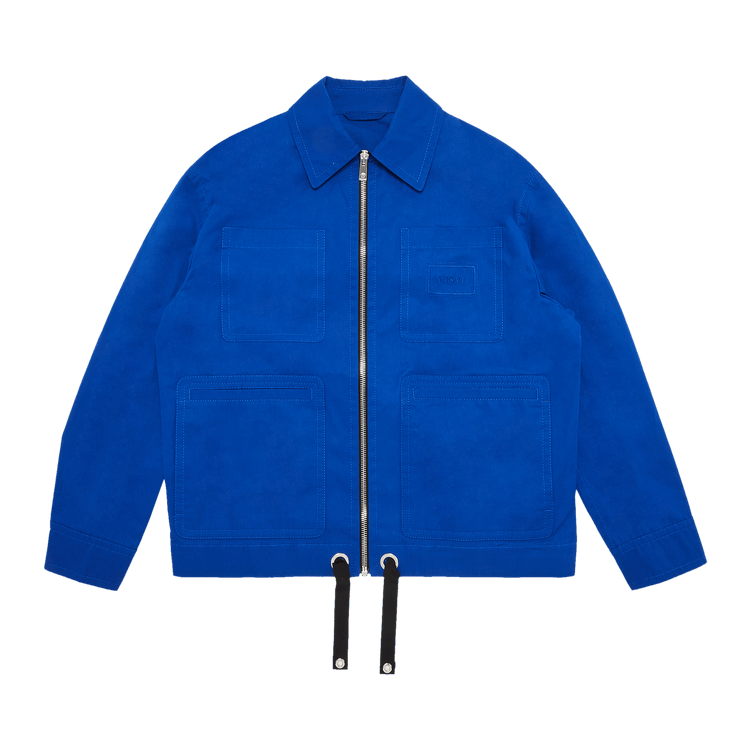 Versace 4 Pocket Zip Jacket "Blue"